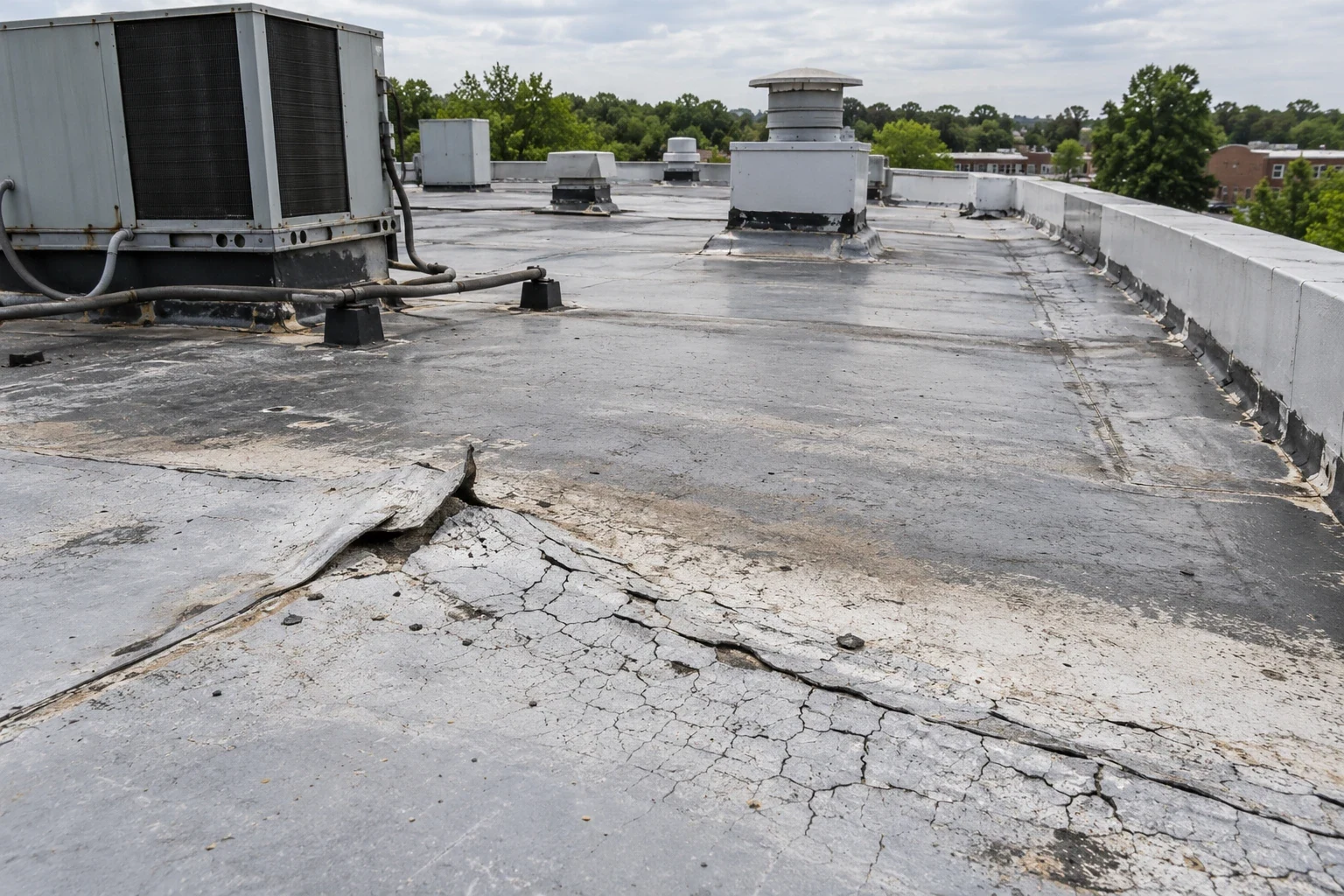 Heat and UV Roof Damage Repair in Arlington, TX