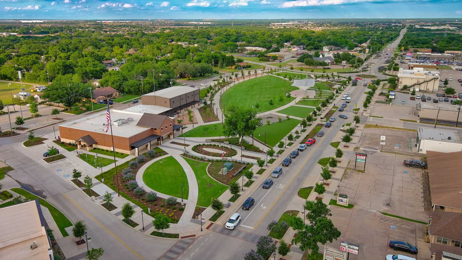 Commercial Roofing in Crowley